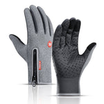 Winter Warm Touch Screen Fishing Man Gloves Waterproof Women Ski Army Cycling  Windproof Non-Slip Fashion Black Gloves Lady
