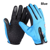 Winter Warm Touch Screen Fishing Man Gloves Waterproof Women Ski Army Cycling  Windproof Non-Slip Fashion Black Gloves Lady