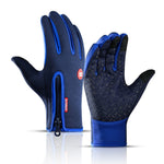 Winter Warm Touch Screen Fishing Man Gloves Waterproof Women Ski Army Cycling  Windproof Non-Slip Fashion Black Gloves Lady