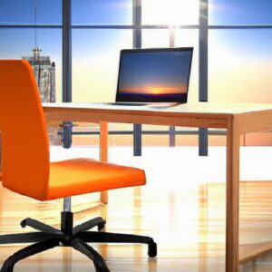 Transforme seu home office com uma cadeira compacta